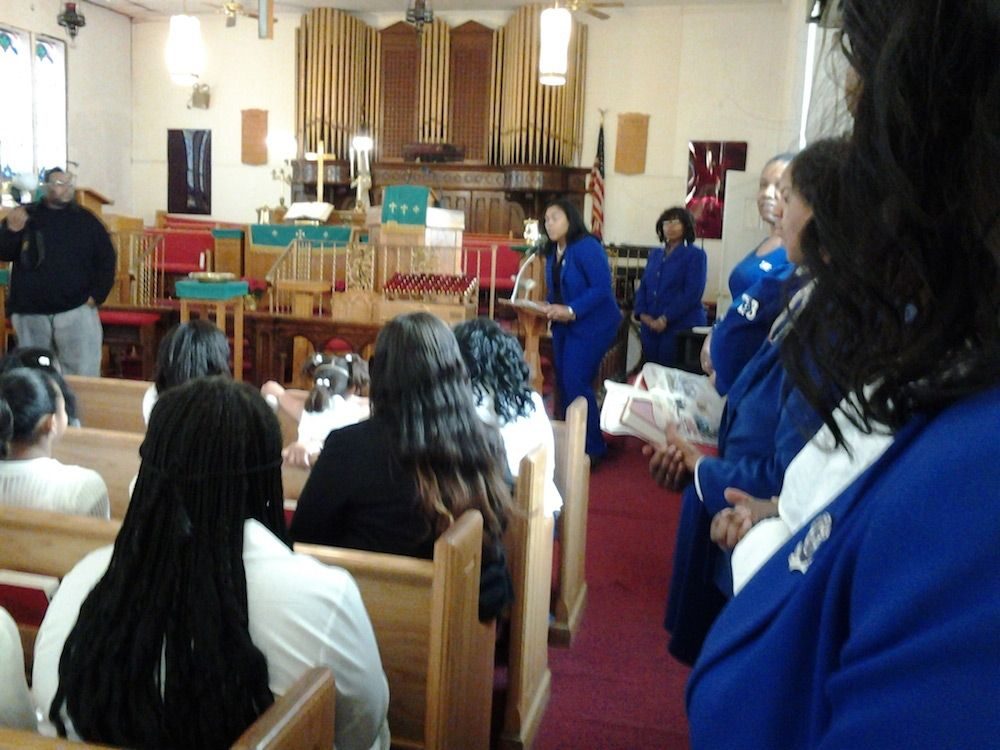 Pearlette, Amicette and Archonette Youth Inductions, 2014 — photograph 12