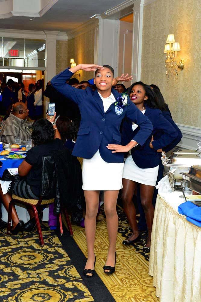 Finer Womanhood Scholarship Luncheon, 2015 — photograph 25
