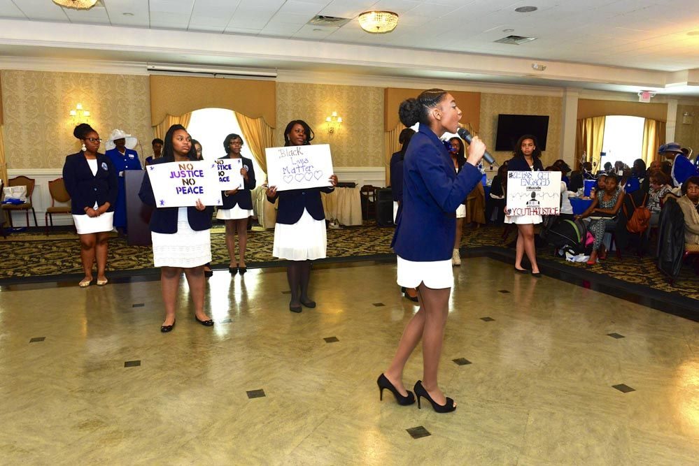 Finer Womanhood Scholarship Luncheon, 2015 — photograph 71