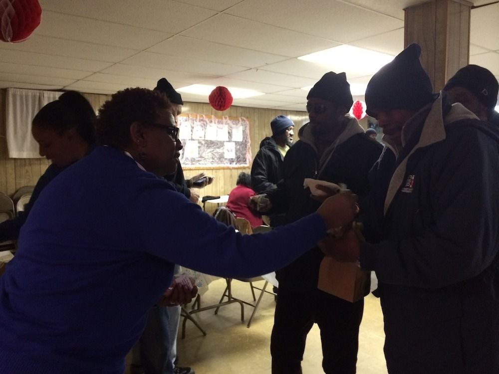 Community Service Breakfast · Chestnut Street UAME Church, Camden, 2014 — photograph 25