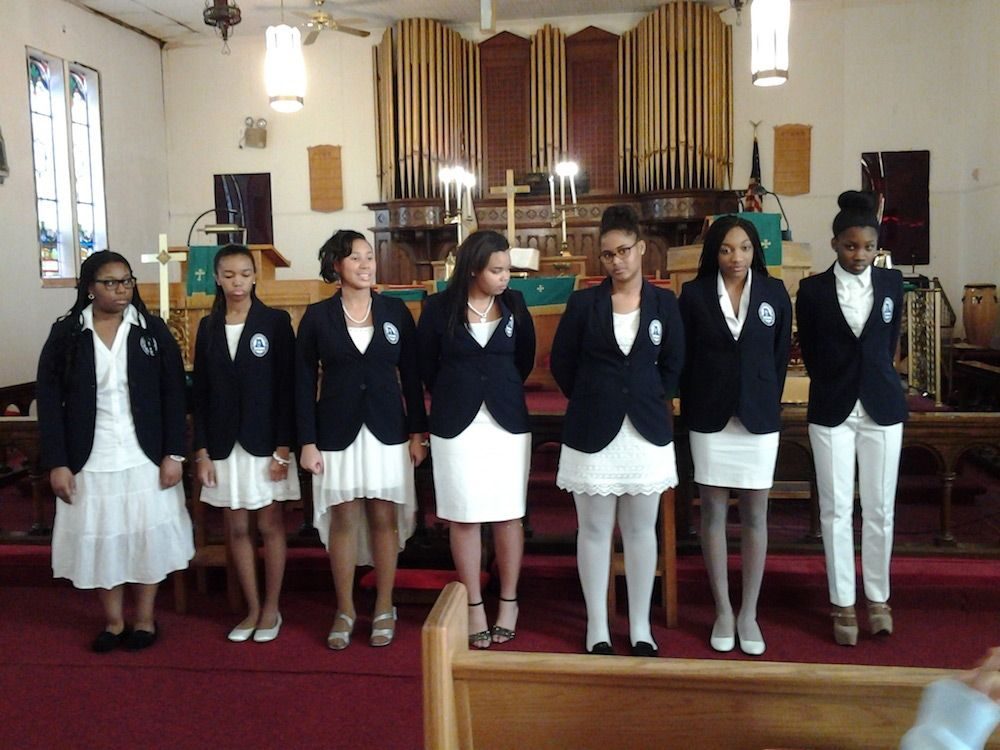 Pearlette, Amicette and Archonette Youth Inductions, 2014 — photograph 24