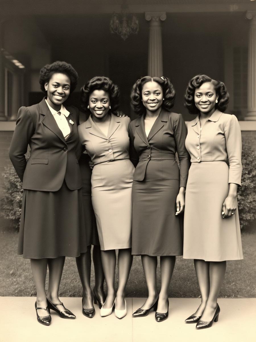 Archival photograph from the Sorority's early years
