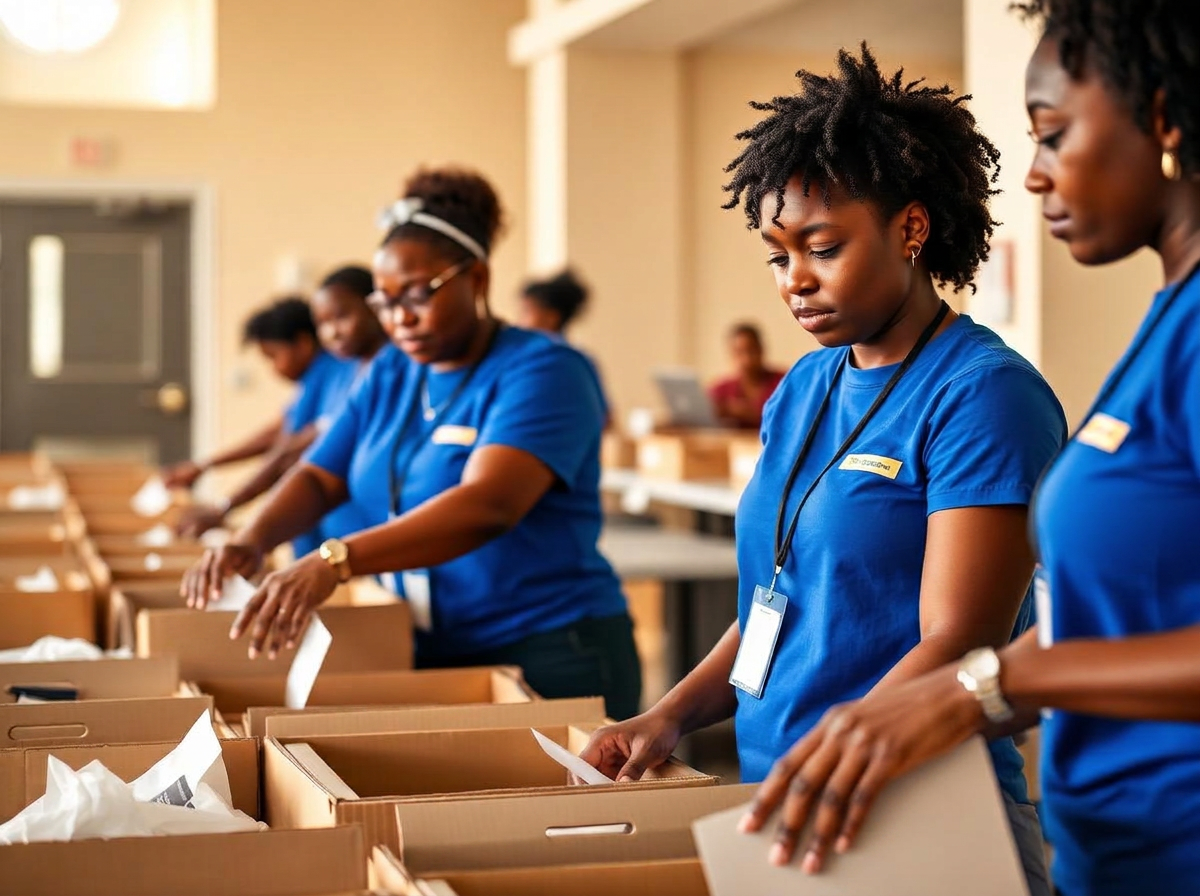 Chapter members serving the Newark community today